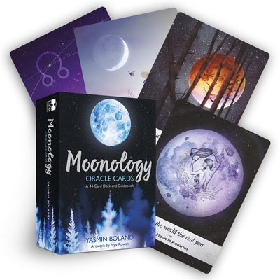 Moonology Oracle Cards: A 44-Card Deck and Guidebook by Boland, Yasmin