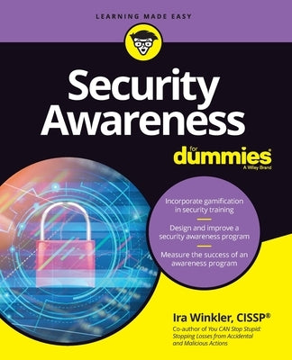 Security Awareness for Dummies by Winkler, Ira