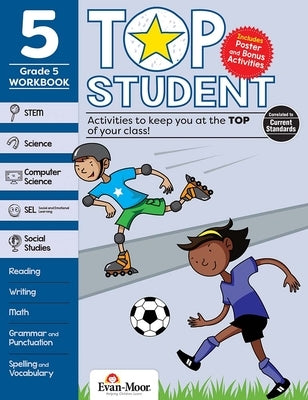 Top Student, Grade 5 Workbook by Evan-Moor Corporation