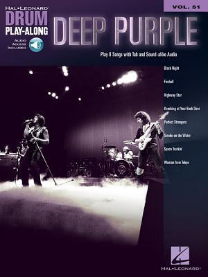 Deep Purple: Drum Play-Along Volume 51 by Deep Purple