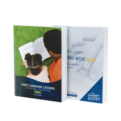 First Grade Writing and Grammar Bundle: Combining Writing with Ease and First Language Lessons by Bauer, Susan Wise