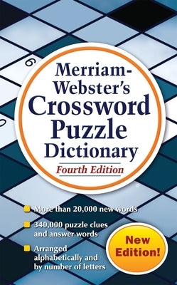 Merriam-Webster's Crossword Puzzle Dictionary by Merriam-Webster