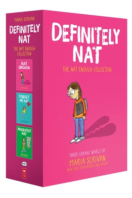 Definitely Nat: A Graphic Novel Box Set (Nat Enough #1-3) by Scrivan, Maria