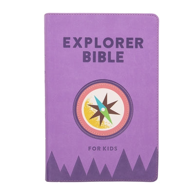 CSB Explorer Bible for Kids, Lavender Compass Leathertouch, Indexed by Csb Bibles by Holman