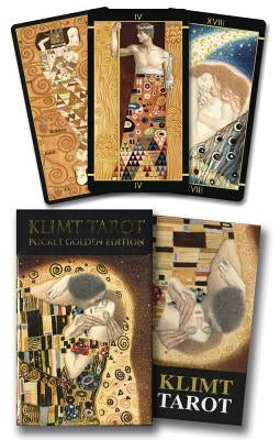 Golden Tarot of Klimt Mini Deck: Pocket Gold Edition by Atanassov, Atanas A.