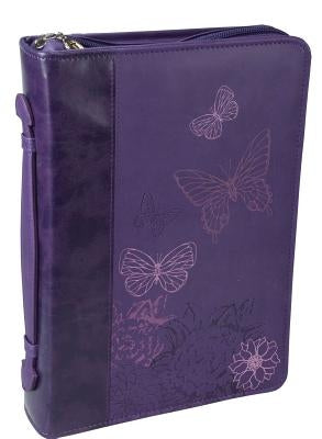 Luxleather Purple Butterflies Med by 