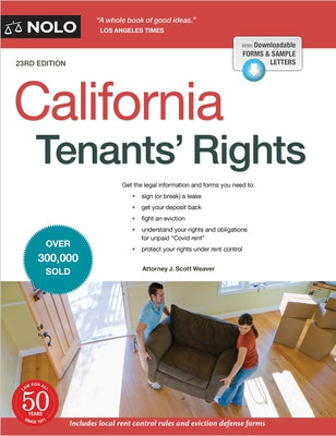 California Tenants' Rights by Weaver, J. Scott