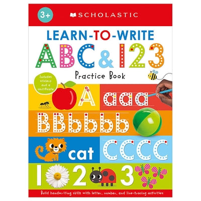 Learn to Write ABC & 123: Scholastic Early Learners (Workbook) by Scholastic