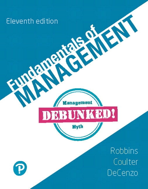 Mylab Management with Pearson Etext -- Access Card -- For Fundamentals of Management by Robbins, Stephen