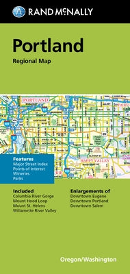 Rand McNally Folded Map: Portland Regional Map by Rand McNally