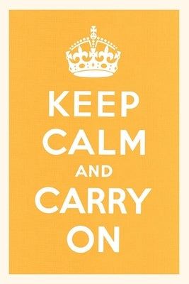 Vintage Journal Keep Calm and Carry On by Found Image Press