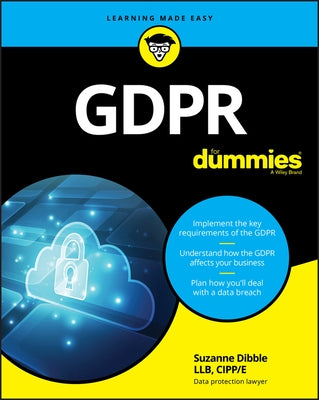 Gdpr for Dummies by Dibble, Suzanne