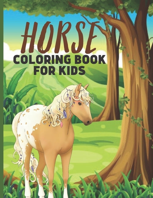 Horse Coloring Book For Kids: Fascinating Horse Coloring Book For Girls & Boys by Press, Ghamuel Coloring