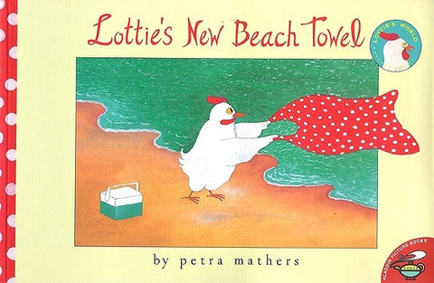 Lottie's New Beach Towel by Mathers, Petra