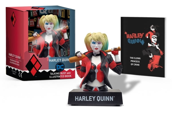 Harley Quinn Talking Figure and Illustrated Book by Kort&#233;, Steve