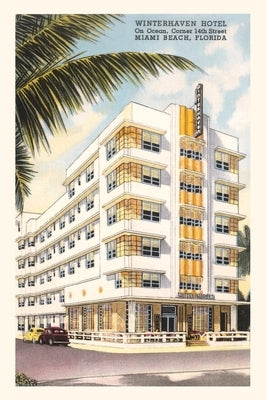 Vintage Journal Winterhaven Hotel, Miami Beach by Found Image Press