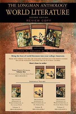 The Longman Anthology of World Literature, Volume I (A, B, C): The Ancient World, the Medieval Era, and the Early Modern Period by Damrosch, David