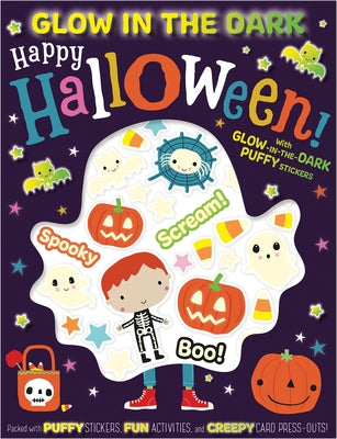 Glow in the Dark Puffy Stickers Happy Halloween! by Boxshall, Amy