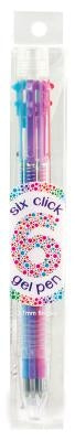 Six Click Gel Pen - Classic (1 Pc) by Ooly