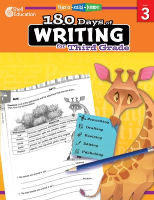 180 Days of Writing for Third Grade: Practice, Assess, Diagnose by Sturgeon, Kristi