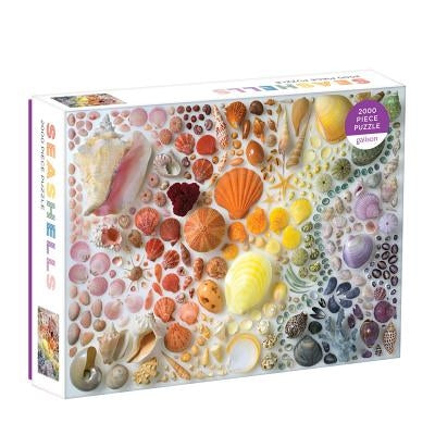 Rainbow Seashells 2000 Piece Puzzle by Galison