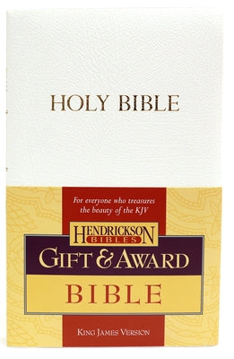 Gift & Award Bible-KJV by Hendrickson Publishers