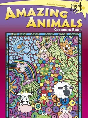 Spark Amazing Animals Coloring Book by Shaw-Russell, Susan
