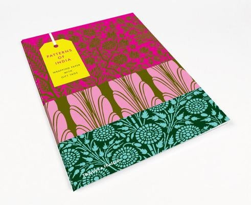 Patterns of India: 10 Sheets of Wrapping Paper with 12 Gift Tags by Wilson, Henry