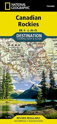 Canadian Rockies Map by National Geographic Maps