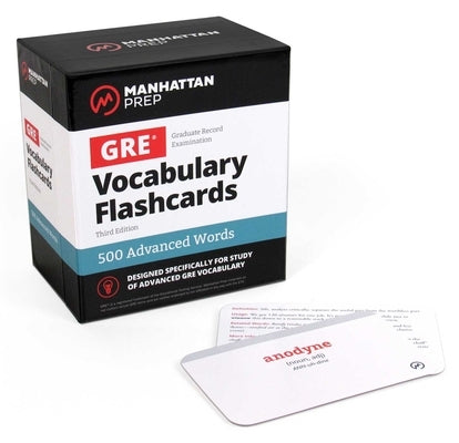 500 Advanced Words: GRE Vocabulary Flashcards by Manhattan Prep