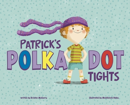 Patrick's Polka-Dot Tights by Haley, MacKenzie