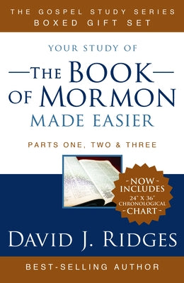 Book of Mormon Made Easier Box Set (with Chronological Map) by Ridges, David