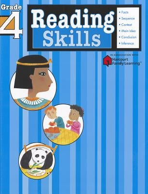 Reading Skills: Grade 4 (Flash Kids Harcourt Family Learning) by Flash Kids