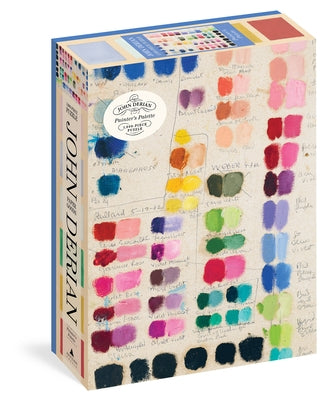 John Derian Paper Goods: Painter's Palette 1,000-Piece Puzzle by Derian, John