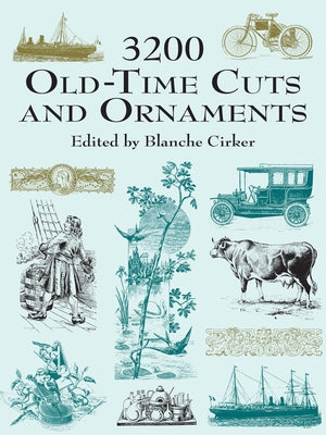 3200 Old-Time Cuts and Ornaments by Cirker, Blanche