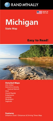 Rand McNally Easy to Read: Michigan State Map by Rand McNally