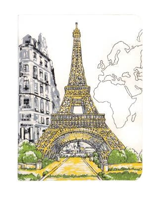 Paris Eiffel Tower Handmade Journal by Galison
