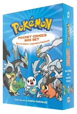 Pokémon Pocket Comics Box Set: Black & White / Legendary Pokemon by Harukaze, Santa