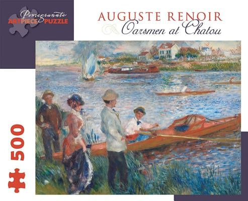 Puz Renoir/Oarsmen at Chatou by Auguste Renoir