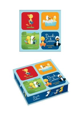 Duck & Goose Matching Game: A Memory Game with 20 Matching Pairs for Children by Hills, Tad