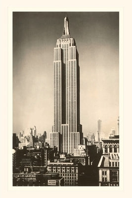 Vintage Journal Empire State Building, New York City by Found Image Press