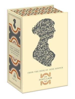 From the Desk of Jane Austen: 100 Postcards by Potter Gift
