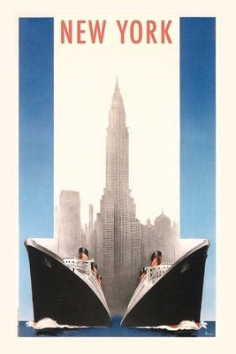 Vintage Journal New York Travel Poster by Found Image Press