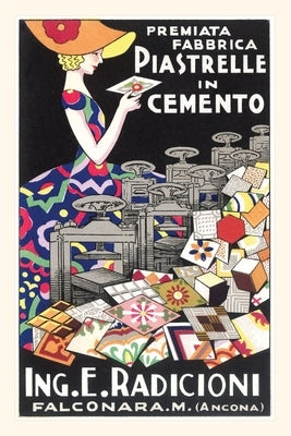 Vintage Journal Cement Tiles Ad by Found Image Press