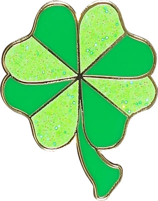 Shamrock Hard Enamel Pin (Cloisonne Pin) by Peter Pauper Press Inc