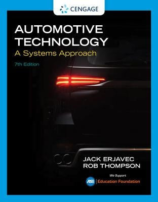 Automotive Technology: A Systems Approach by Erjavec, Jack