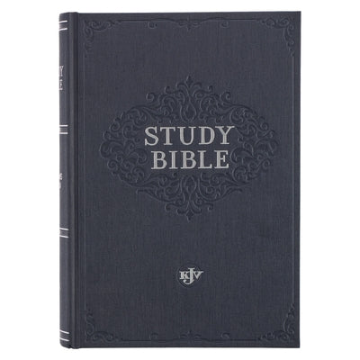 KJV Study Bible, Standard Print Hardcover, King James Version Holy Bible, Black by Christian Art Gifts