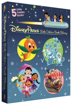 Disney Parks Little Golden Book Library (Disney Classic): It's a Small World, the Haunted Mansion, Jungle Cruise, the Orange Bird, Space Mountain by Various
