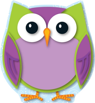 Colorful Owl Mini Cutouts by Carson Dellosa Education