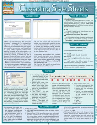 Cascading Style Sheets by Barcharts Inc